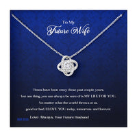 Thumbnail for Custom To My Future Wife My Life For You 14k White Gold Pendant Necklace Jewelry Gift For Wife Mother day