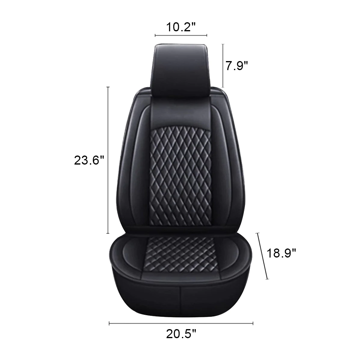 Custom Text For Seat Covers 5 Seats Full Set, Custom Fit For Your Cars, Leatherette Automotive Seat Cushion Protector Universal Fit, Vehicle Auto Interior Decor FT13988