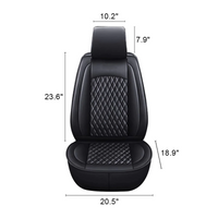 Thumbnail for Custom Text For Seat Covers 5 Seats Full Set, Custom Fit For Your Cars, Leatherette Automotive Seat Cushion Protector Universal Fit, Vehicle Auto Interior Decor FT13988