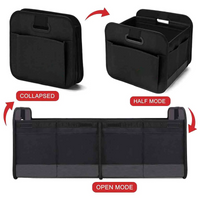 Thumbnail for Custom Logo Car Trunk Organizer Storage, Fit with Mercedes AMG, Car Storage, Reinforced Handles, Collapsible Multi, Compartment Car Organizers, Foldable and Waterproof, 600D Oxford Polyester