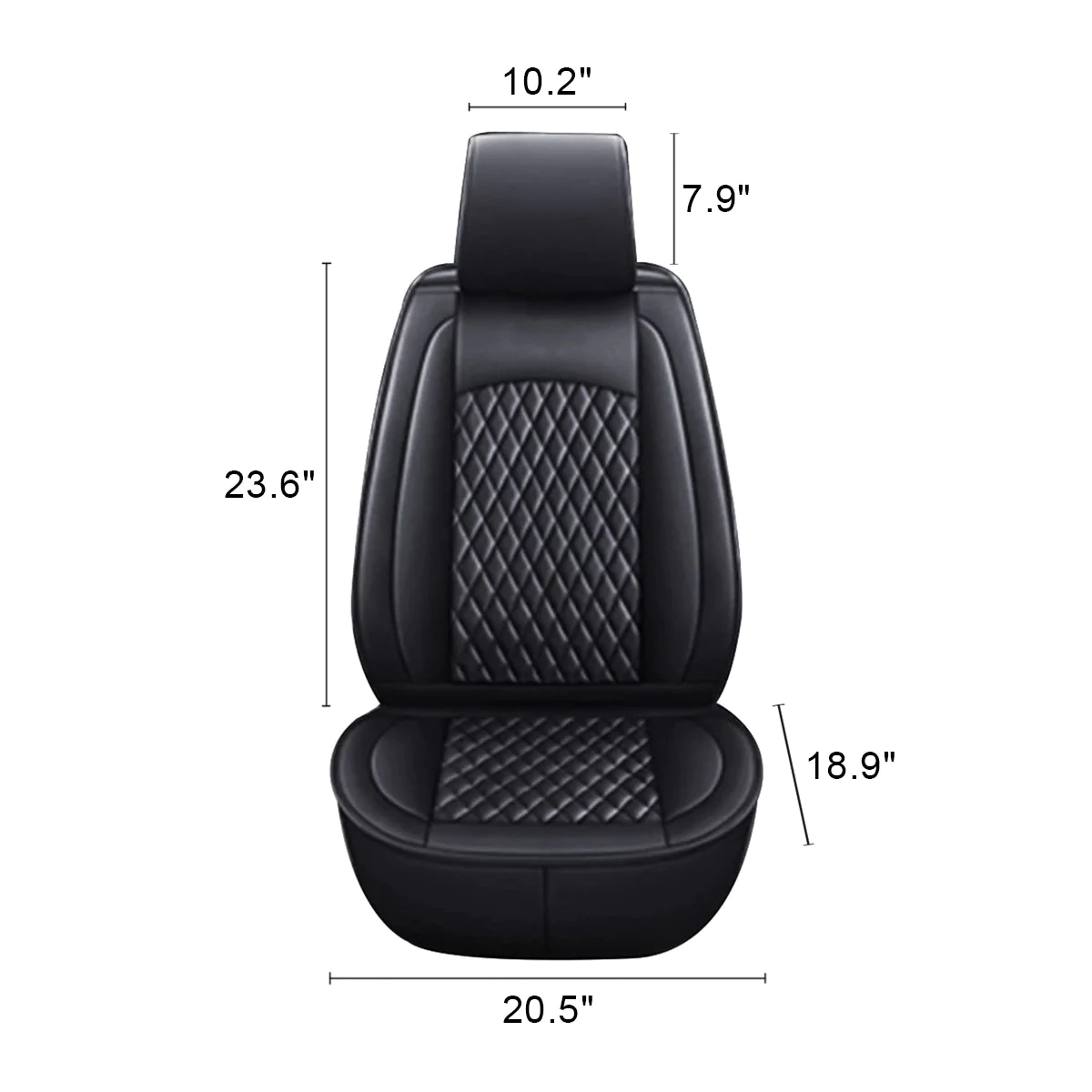 Custom Text For Seat Covers 5 Seats Full Set, Custom Fit For Your Cars, Leatherette Automotive Seat Cushion Protector Universal Fit, Vehicle Auto Interior Decor PU13988