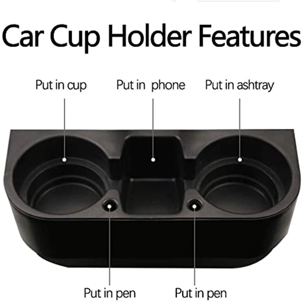 Custom Text Cup Holder Portable Multifunction, Fit with Infiniti, Cup Holder Expander for Car, Vehicle Seat Cup Cell Phone Drinks Holder Box Car Interior Organizer
