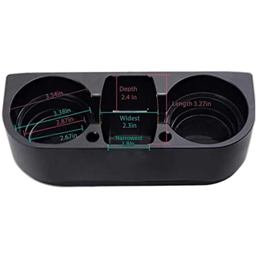 Custom Text Cup Holder Portable Multifunction, Fit with Genesis, Cup Holder Expander for Car, Vehicle Seat Cup Cell Phone Drinks Holder Box Car Interior Organizer