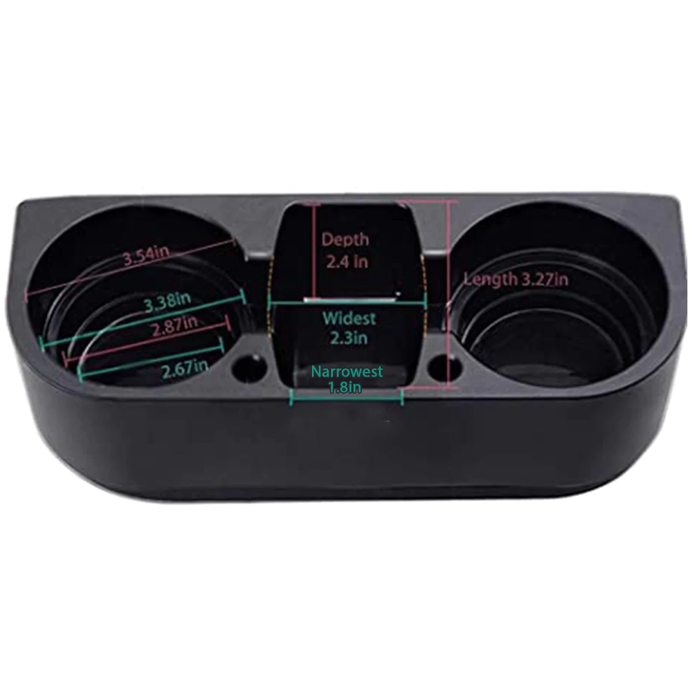 Custom Text Cup Holder Portable Multifunction, Fit with Lexus, Cup Holder Expander for Car, Vehicle Seat Cup Cell Phone Drinks Holder Box Car Interior Organizer