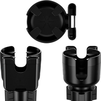Thumbnail for Car Cup Holder 2-in-1, Custom fit for Acura, Car Cup Holder Expander Adapter with Adjustable Base, Car Cup Holder Expander Organizer with Phone Holder