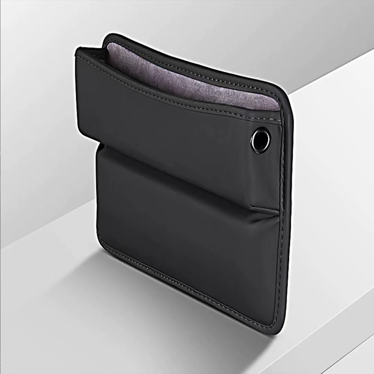 Car Seat Gap Filler Organizer, Multifunctional Pu Leather Console Side Pocket Organizer For Cellphones, Cards, Wallets, Keys