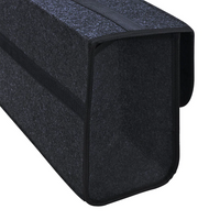 Thumbnail for Custom Text For Soft Felt Car Bag Organizer, Compatible with All Cars, Folding Car Storage Box Non Slip Fireproof Car Trunk Organizer HA12990
