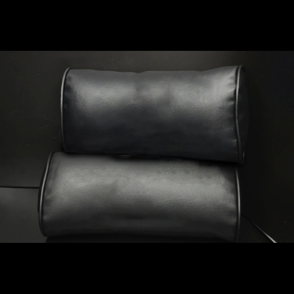 Custom Text For Neck Pillow, Compatible with All Cars, Car Seat Headrest Neck Rest Cushion for Driving Seat Auto Head Rest Neck Support MS13986
