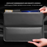 Thumbnail for Car Seat Gap Filler Organizer, Multifunctional Pu Leather Console Side Pocket Organizer For Cellphones, Cards, Wallets, Keys MB