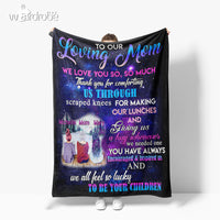 Thumbnail for Personalized Mother's Day Gift - Custom Name Blanket From Daughter To Our Loving Mom