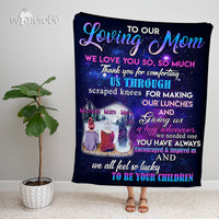 Thumbnail for Personalized Mother's Day Gift - Custom Name Blanket From Daughter To Our Loving Mom